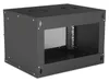 INTELLINET Wandverteiler 19" 6 HE 540x400 Flatpack schwarz Náhľad obrázku produktu 2