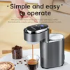 Zimilo Siebträger Espressomaschine mit Milchaufschäumer, 9 Produktbild-Vorschau 3