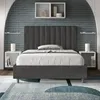ITYHOME - Gepolstertes Bett ohne Lattenrost 120x200 mit Produktbild-Vorschau 2