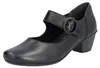 Ballerine con tacco in pelle Anteprima dell’immagine prodotto 17