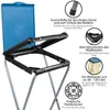 ONVAYA® Müllsackständer | 2 Stück | blau | bis 120 Liter |  Produktbild-Vorschau 3
