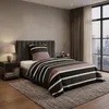 Biancheria da letto Janine satin J.D. nougat-nero 135 x 200 Anteprima dell’immagine prodotto 12