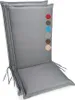 sunnypillow 2er Set Gartenstuhlauflagen  120 x 50  extra Produktbild-Vorschau 1