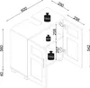 VCM Waschbeckenunterschrank, Holz Badschrank mit 2 Produktbild-Vorschau 7