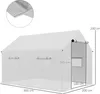 Outsunny tuinhuis, tunnelmodel, 2 x 3 meter, 6 m², met Productafbeelding-voorbeeld 5