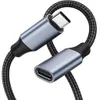 Nylon USB-C 100W Verlängerungskabel – 4K 60FPS, 10Gbps Produktbild-Vorschau 1