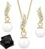 Süsswasser Perlen Set 925 Silber Gold 50cm Halskette mit Produktbild-Vorschau 1