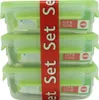 Emsa Clip&Close Frischhaltedosen 3er-Set 0,55 l, Grün Produktbild-Vorschau 9