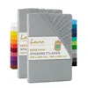 Lavea® 2er Pack Jersey Spannbettlaken 140/160x200 cm, 100% Produktbild-Vorschau 1