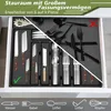 Ausziehbarer Besteckkasten für Küchenschubladen Produktbild-Vorschau 5