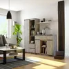 Kommode K100 Beton 101 cm 2 Türen 3 Schubladen 6 Regalböden Produktbild-Vorschau 5