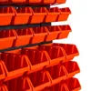 84 Stapelboxen mit Wandregal 120 x 80 cm | lager Produktbild-Vorschau 4
