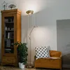 Qazqa led Modern Deckenfluter mit Lesearm, Stehleuchte, Produktbild-Vorschau 9