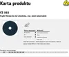 Papier fibrowy krążek FIBRA 125 mm KLINGSPOR P40 Podgląd zdjęcia produktu 4