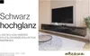 Wandhangend TV-meubel 270 cm zwart hoogglans zwevende Productafbeelding-voorbeeld 5