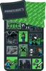 Minecraft dwustronna pościel dziecięca Steve Zombie Podgląd zdjęcia produktu 1