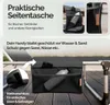 CASARIA® Sonnenliege Malta klappbar 180kg belastbar Produktbild-Vorschau 3