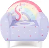 GOPLUS Kindersofa Unicorn, Kindersessel mit Atmungsaktivem Produktbild-Vorschau 1