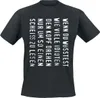 Sprüche T-Shirt Herren Wenn du wüsstest ... schwarz M Produktbild-Vorschau 1