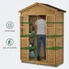 M MCombo Gartenschrank Gartenhaus Holz Begehbar, Produktbild-Vorschau 4