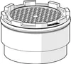 Hansa Strahlregler Cache M18 5x1XTJ, 1 Stk. Produktbild-Vorschau 3