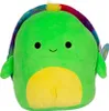 A plush toy turtle with a rainbow shell and yellow belly. Anteprima dell’immagine prodotto