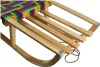 Holzschlitten MASTER 90 cm mit Laufstall Produktbild-Vorschau 4