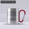Trendation - Lustige Edelstahl Tasse Karabiner mit Spruch Produktbild-Vorschau 2