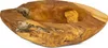 Schüssel Schale Teakholz 40cm Teak Massiv Holz Obstschale Produktbild-Vorschau 1