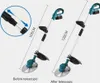 Akku-Rasentrimmer, Akku-Unkrautvernichter, mit 2 Batterien, Produktbild-Vorschau 3