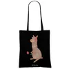 Mr. & Mrs. Panda Schultasche Alpaka Blume - Schwarz - Produktbild-Vorschau 3