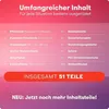 Mini Erste Hilfe Set - 51 Teile - Kompakt & Leicht - Produktbild-Vorschau 3