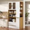 MODFU Küchenschrank Hochschrank mit Schubladen und Produktbild-Vorschau 3