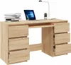 vidaXL Stôl Sonoma Dub 140x50x77 cm odvodený výrobok z Náhľad obrázku produktu 3