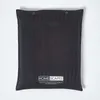HOMESCAPES Damast Spannbettlaken 100 x 200 cm – schwarz, Produktbild-Vorschau 5