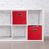 Relaxdays Aufbewahrungsbox 4er Set, faltbare Regalboxen, Produktbild-Vorschau 2