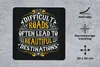 MuchoWow® Mauspad Mousepad Motivation - Retro - Zitat 20x20 Produktbild-Vorschau 2