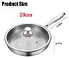 Patelnia z czystego tytanu - średnica 28 cm - powłoka Podgląd zdjęcia produktu 1