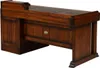Casa Padrino Luxus Vintage Stil Schreibtisch Braun 160 x 85 Produktbild-Vorschau 1