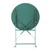 SVITA BERLIN Bistro-Set Metall Sitzgruppe Balkon klappbar Produktbild-Vorschau 5