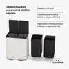 Klarstein EcoVista, odpadkový koš s kompostérem, 40 l + 3 Náhled obrázku produktu 3