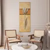 Leinwandbild Gemalte Tulpe 50x150 Feeby Beige bild für die Produktbild-Vorschau 2