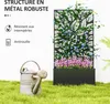 Outsunny Jardiniššre avec treillis, brise-vue paravent, Voir les images du produit 6