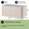 Blumfeldt Blum High Grow Straight, vyvýšený záhon, 120 x 60 Náhled obrázku produktu 5