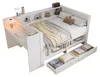 Funktionsbett 120 x 200 cm mit integriertem Schreibtisch, Produktbild-Vorschau 15
