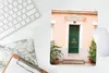 MuchoWow® Mauspad Mousepad Paris - Grün - Tür - Pastell - Produktbild-Vorschau 5