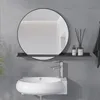 Badspiegel Kosmetikspiegel 50 cm Spiegel mit Ablage Produktbild-Vorschau 3