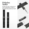 Accezz Mattes Titanstahlarmband - Garmin 22 mm Anschluss - Produktbild-Vorschau 8