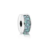 Pandora Ciondolo con pavé color petrolio 791817MCZ Anteprima dell’immagine prodotto 1