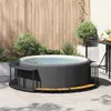vidaXL Whirlpool surround s úložným prostorem dřevěné Náhled obrázku produktu 3